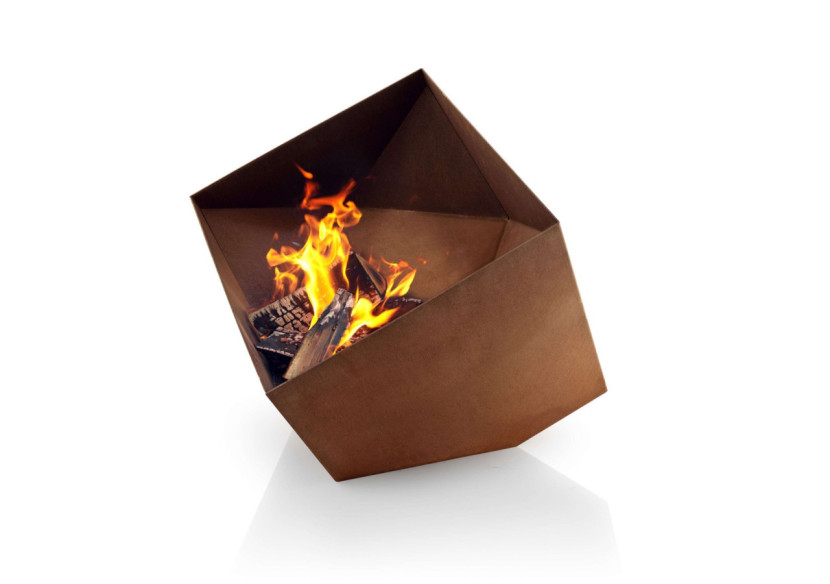 FireCube Barbecue Vuurschaal - Hauteur 45 cm en cortenstaal - ES 214506 - Eva Solo FireCube Barbecue Vuurschaal - Hauteur 45 cm en cortenstaal - ES 214506 - Eva Solo