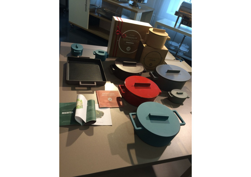 Braadpan Terra.Cotto - Gietijzer Ovale 13x10 cm - SA 925146 - Sambonet