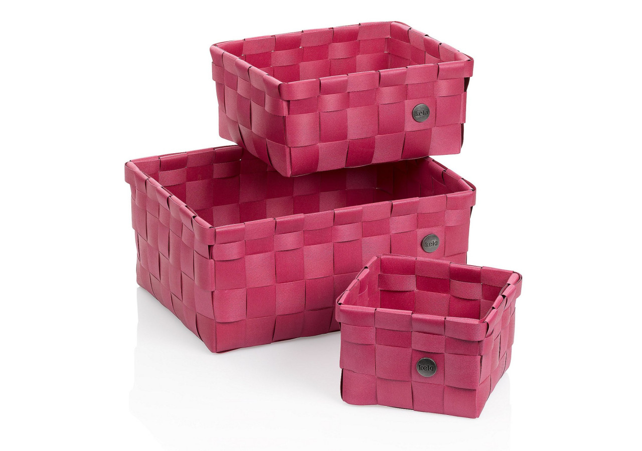 Set de 3 Corbeilles Neo - Polypropylène assorties - KE 244810 - Kela Badkamer