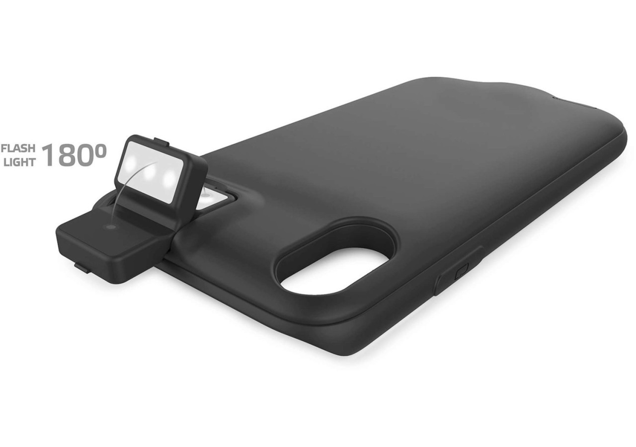 PowerCase - Coque et batterie 2 en 1 pour iPhone X/Xs - CE 750154 - Celly