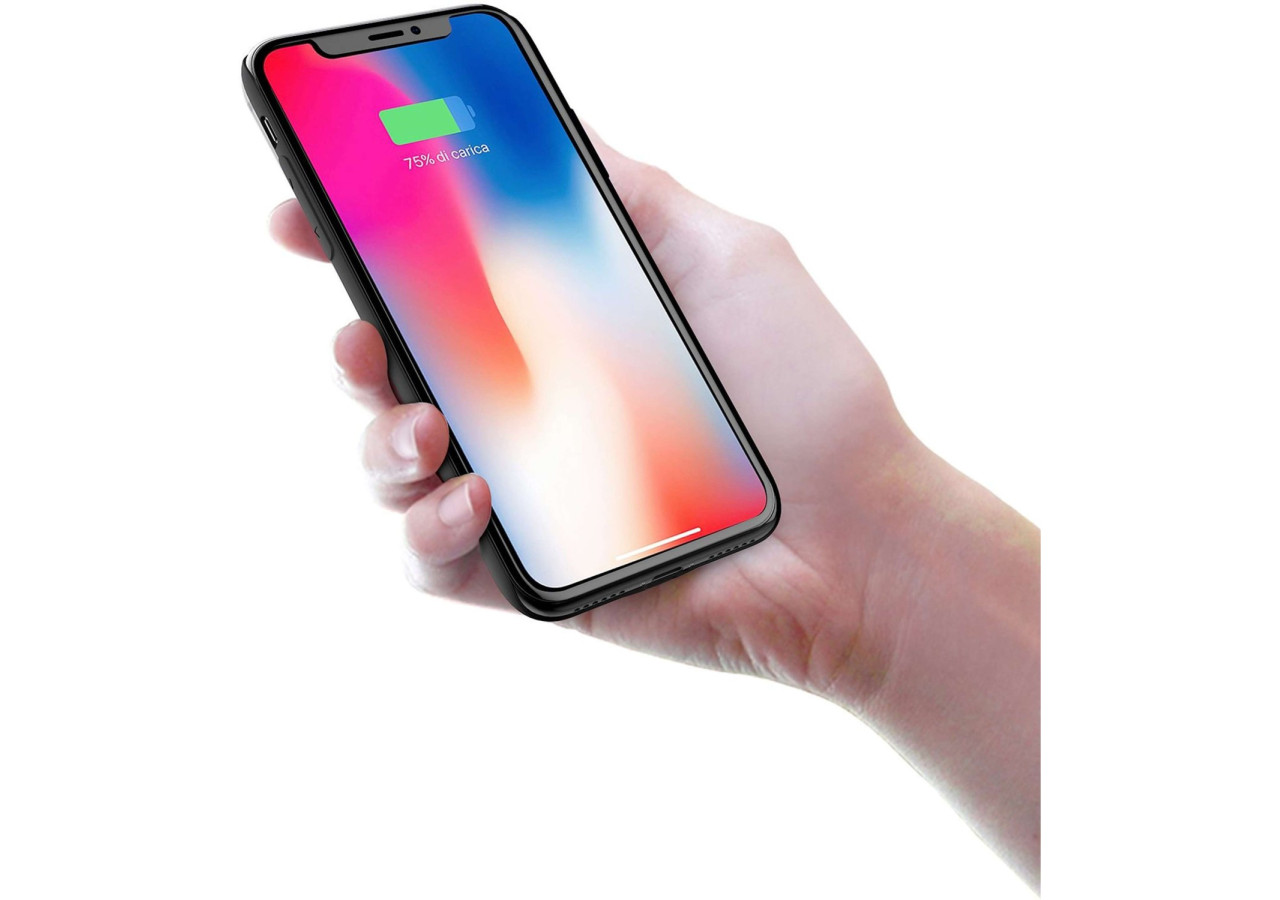 PowerCase - Coque et batterie 2 en 1 pour iPhone X/Xs - CE 750154 - Celly