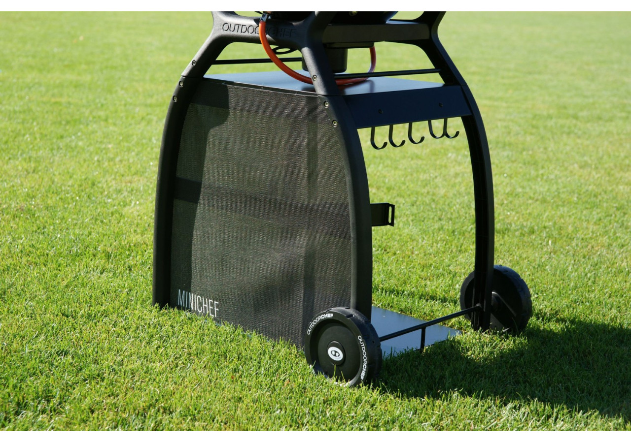 Support de barbecue Minichef - Mobilité et rangement optimisés - OC 018030 - Outdoor Chef