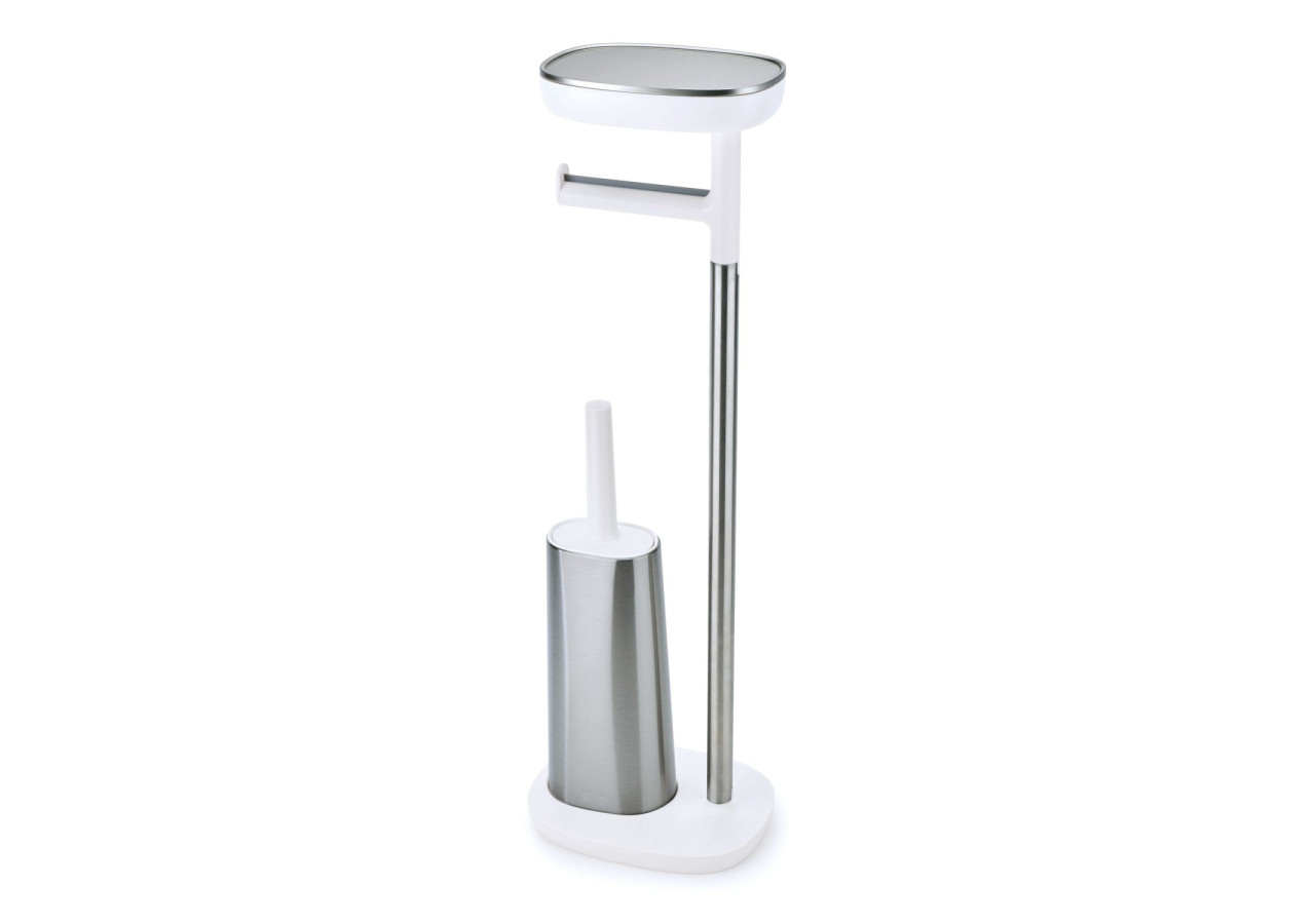 Porte-rouleau et brosse de toilette EasyStore - Praticité et style - JJ 705195 - Joseph Joseph