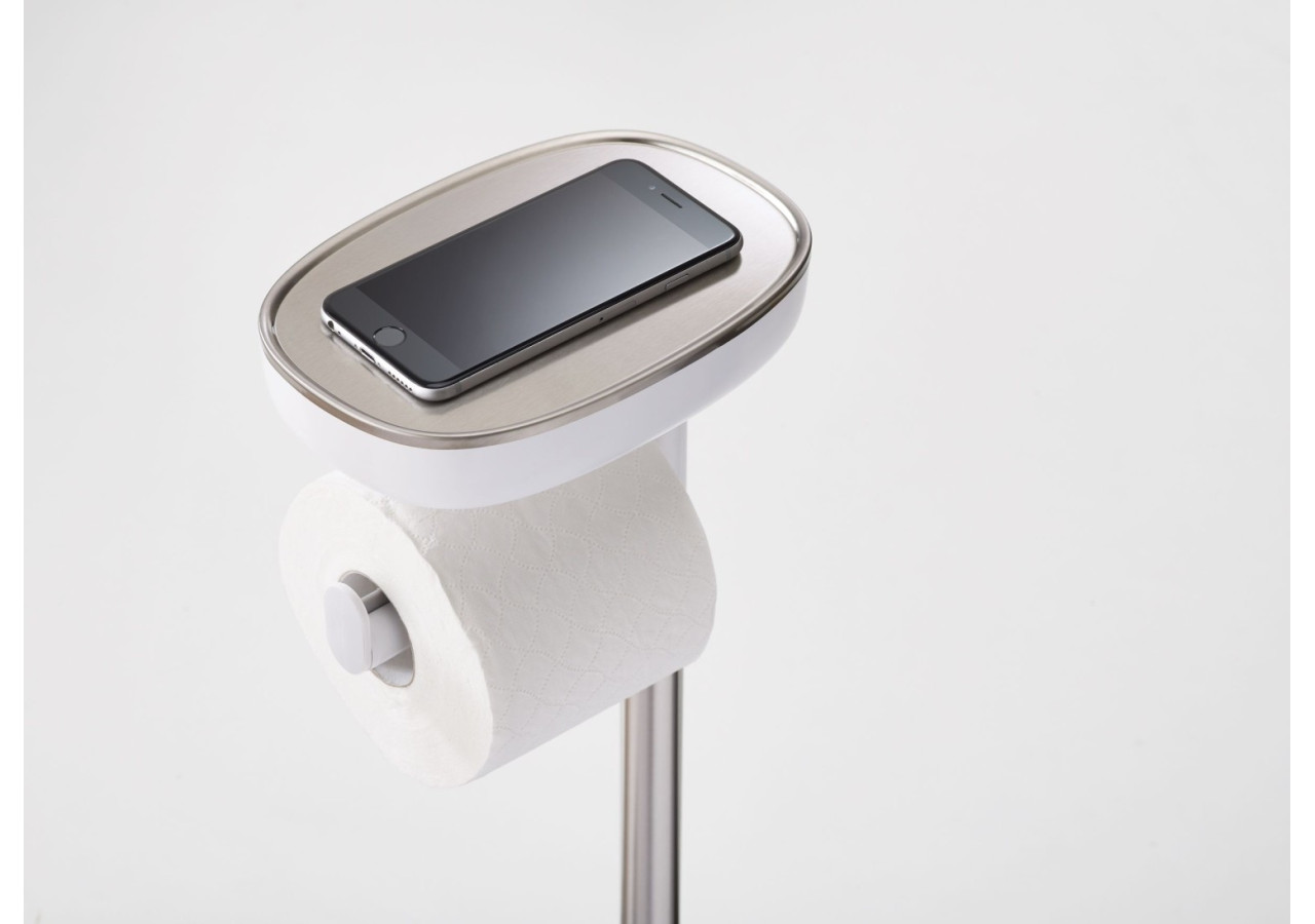 Porte-rouleau et brosse de toilette EasyStore - Praticité et style - JJ 705195 - Joseph Joseph