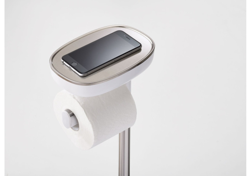 Porte-rouleau et brosse de toilette EasyStore - Praticité et style - JJ 705195 - Joseph Joseph Porte-rouleau et brosse de toilette EasyStore - Praticité et style - JJ 705195 - Joseph Joseph