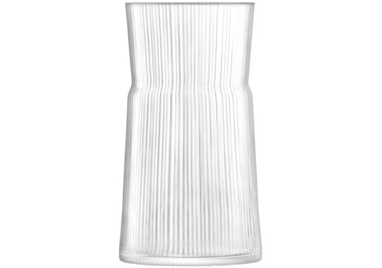 Bougeoir Gio Line - Verre haut 29 cm avec bougie - LS 569906 - L.S.A. 2