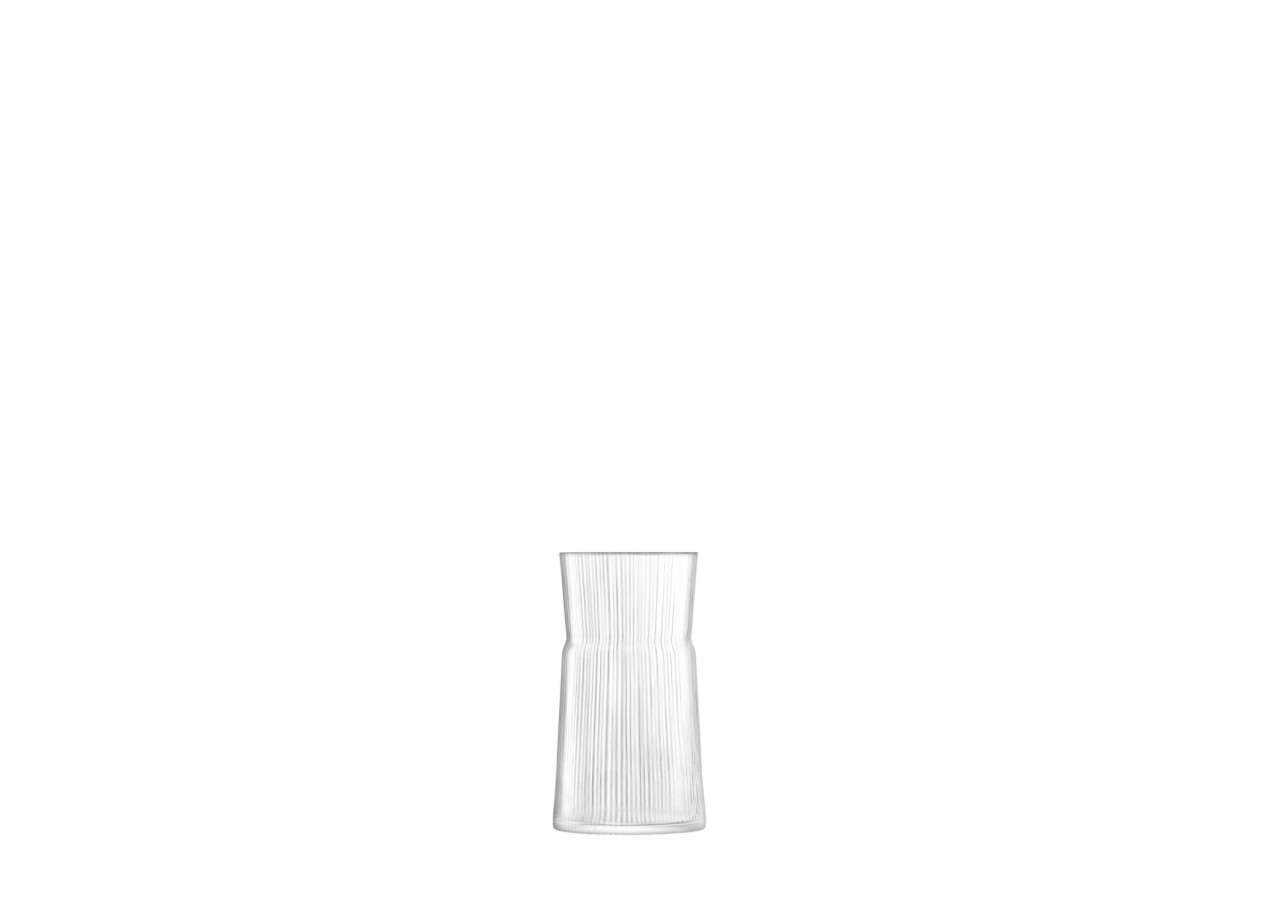 Bougeoir Gio Line - Verre haut 29 cm avec bougie - LS 569906 - L.S.A.