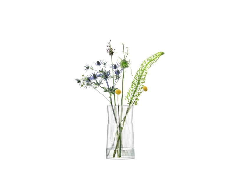 Bougeoir Gio Line - Verre haut 29 cm avec bougie - LS 569906 - L.S.A.