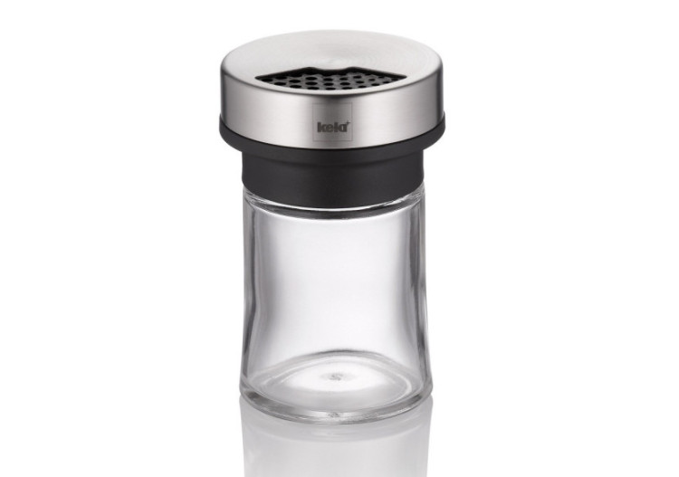 Salière Miko - 70 ml en verre avec couvercle inox - KE 116124 - Kela Keuken