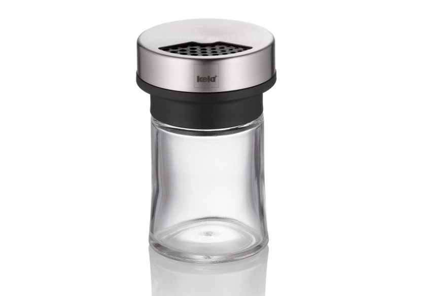 Salière Miko - 70 ml en verre avec couvercle inox - KE 116124 - Kela Keuken Salière Miko - 70 ml en verre avec couvercle inox - KE 116124 - Kela Keuken