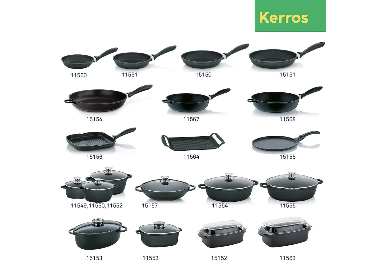 Poêle à Crêpes Kerros - 28 cm en aluminium - KE 151552 - Kela Keuken