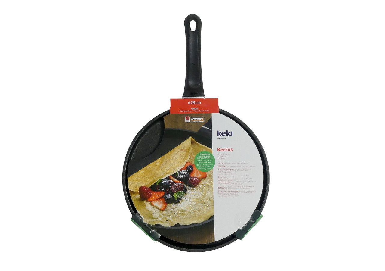 Poêle à Crêpes Kerros - 28 cm en aluminium - KE 151552 - Kela Keuken
