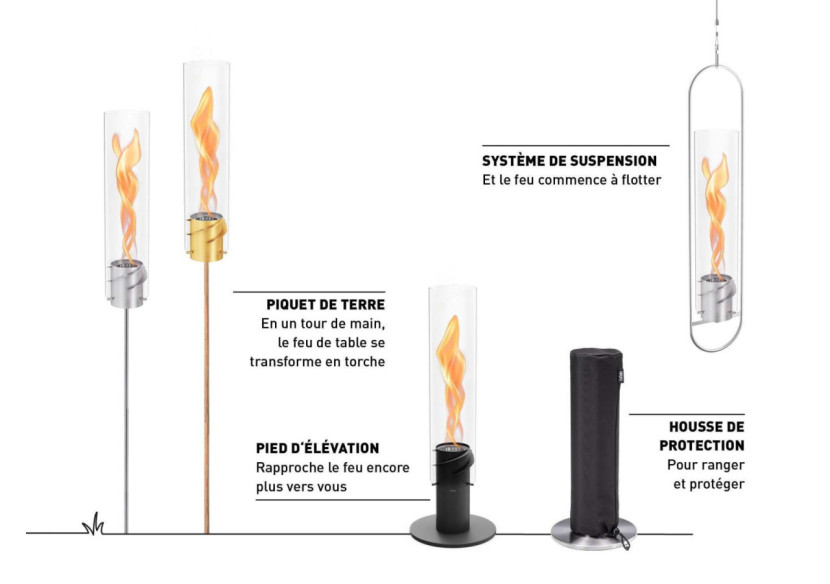 Système de suspension Spin 90 - Pour lanternes décoratives en inox - HO 003124 - HÃ¶fats