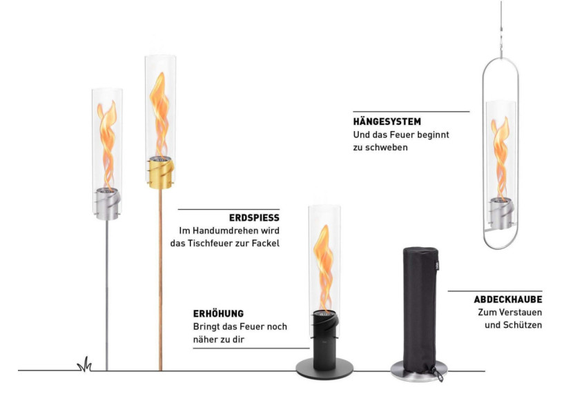 Système de suspension Spin 90 - Pour lanternes décoratives en inox - HO 003124 - HÃ¶fats