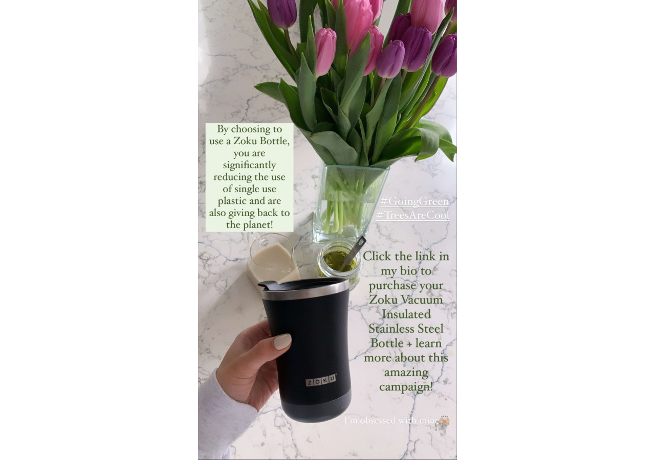 Thermosbeker Zoku - 350 ml, gris, 3-en-1 - ZK 163-10 - Zoku