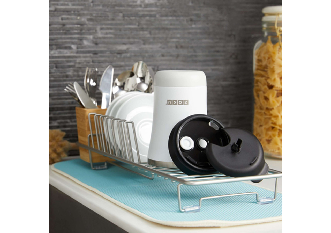 Thermosbeker Zoku - 350 ml, gris, 3-en-1 - ZK 163-10 - Zoku