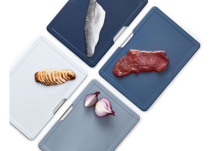 Set de 4 Planches à Découper FOLIO - Organisateur avec support - JJ 003130 - Joseph Joseph Set de 4 Planches à Découper FOLIO - Organisateur avec support - JJ 003130 - Joseph Joseph