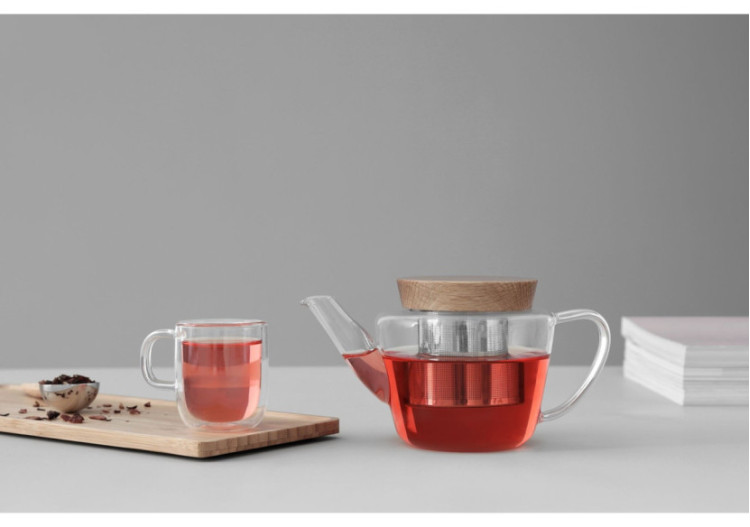 Théière Infusion avec Filtre - 500 ml en verre - VI 754007 - Viva 2