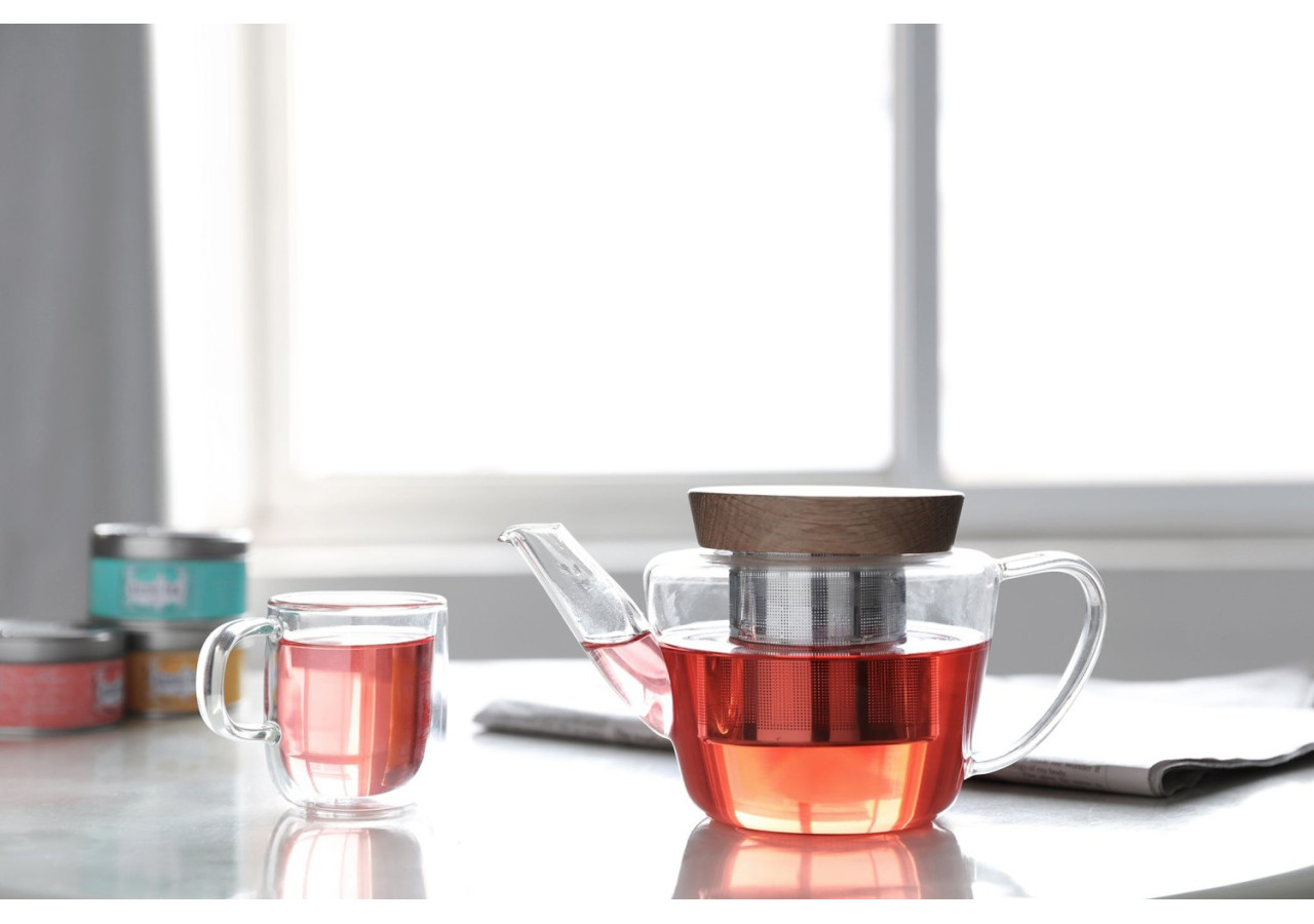 Théière Infusion avec Filtre - 500 ml en verre - VI 754007 - Viva