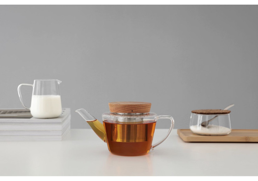 Théière Infusion avec Filtre - 500 ml en verre - VI 754007 - Viva