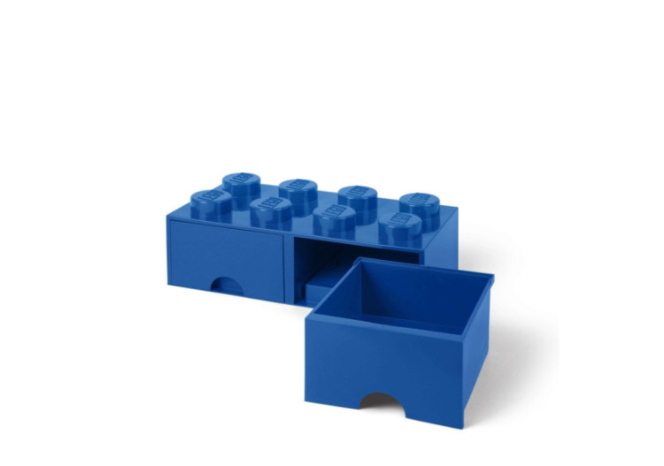 Boîte de Rangement avec 2 Tiroirs - Brick 8 - RC 029517 - Lego 2