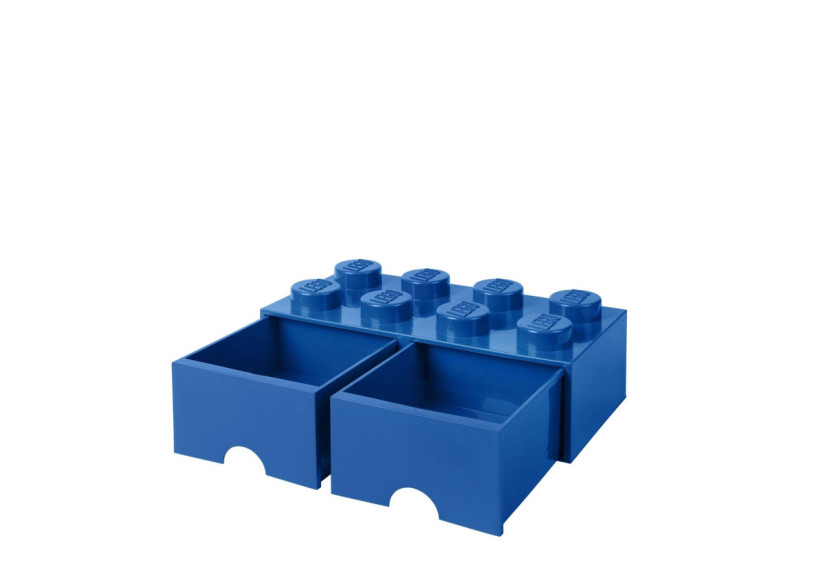 Boîte de Rangement avec 2 Tiroirs - Brick 8 - RC 029517 - Lego Boîte de Rangement avec 2 Tiroirs - Brick 8 - RC 029517 - Lego