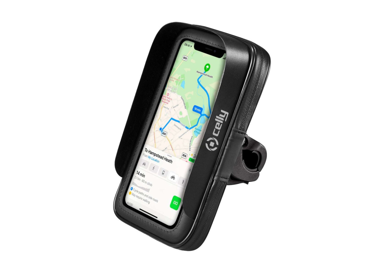 Support de téléphone ProRide - Étanche avec pare-soleil pour voiture - CE 189510 - Celly
