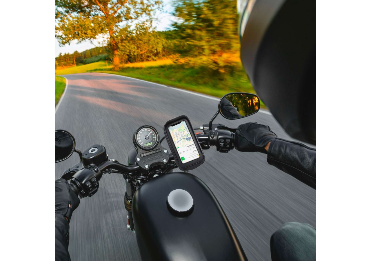 Support de téléphone ProRide - Étanche avec pare-soleil pour voiture - CE 189510 - Celly