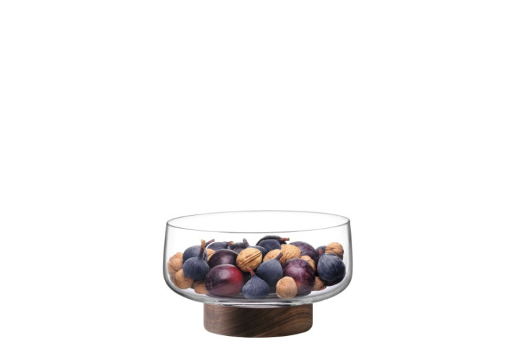 Bol sur pied City - 30 cm en verre soufflé - LS 555602 - L.S.A. 2