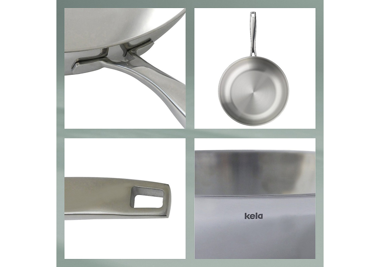 Poêle Flavoria - 20 cm en acier inoxydable - KE 101878 - Kela Keuken