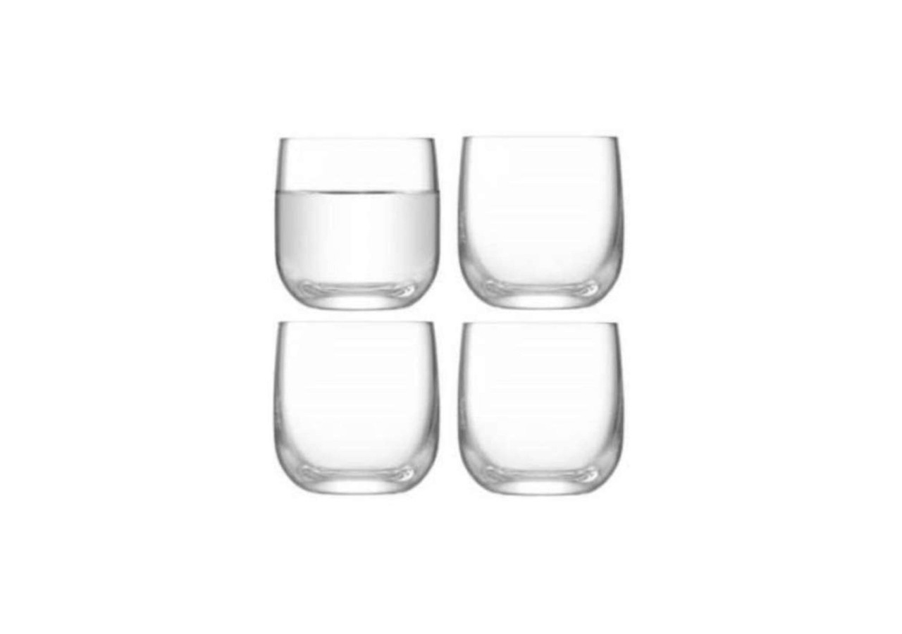 Set de 4 verres à shot Borough - 75 ml en cristal - LS 568695 - L.S.A.