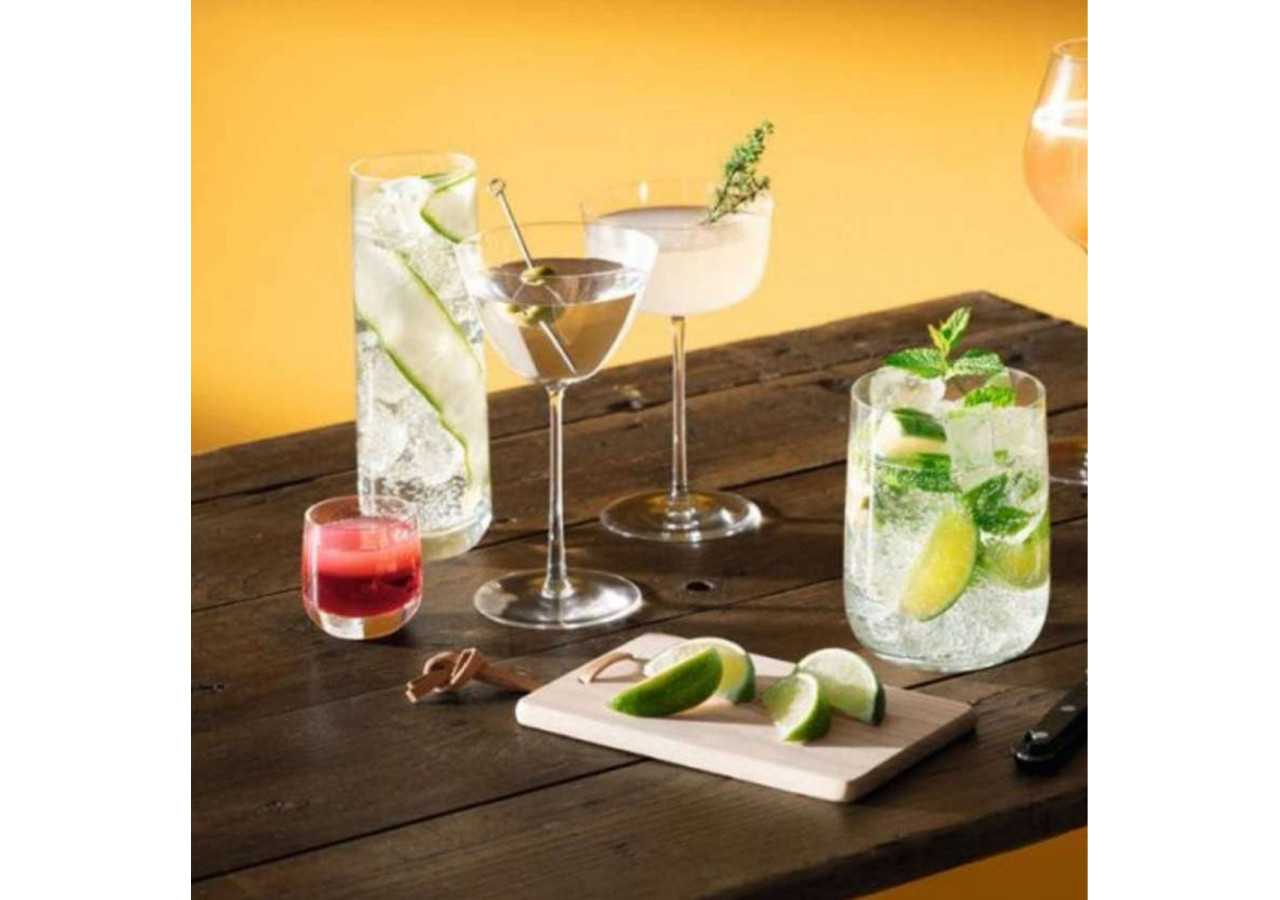 Set de 4 verres à shot Borough - 75 ml en cristal - LS 568695 - L.S.A.