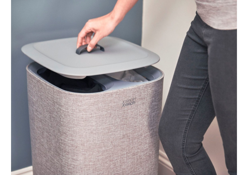 Panier à linge Tota - 60 litres avec double compartiment - JJ 003277 - Joseph Joseph Panier à linge Tota - 60 litres avec double compartiment - JJ 003277 - Joseph Joseph