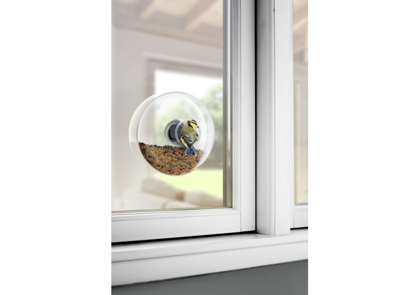 Mangeoire à oiseaux pour fenêtre - Grande taille 20 cm - ES 166225 - Eva Solo