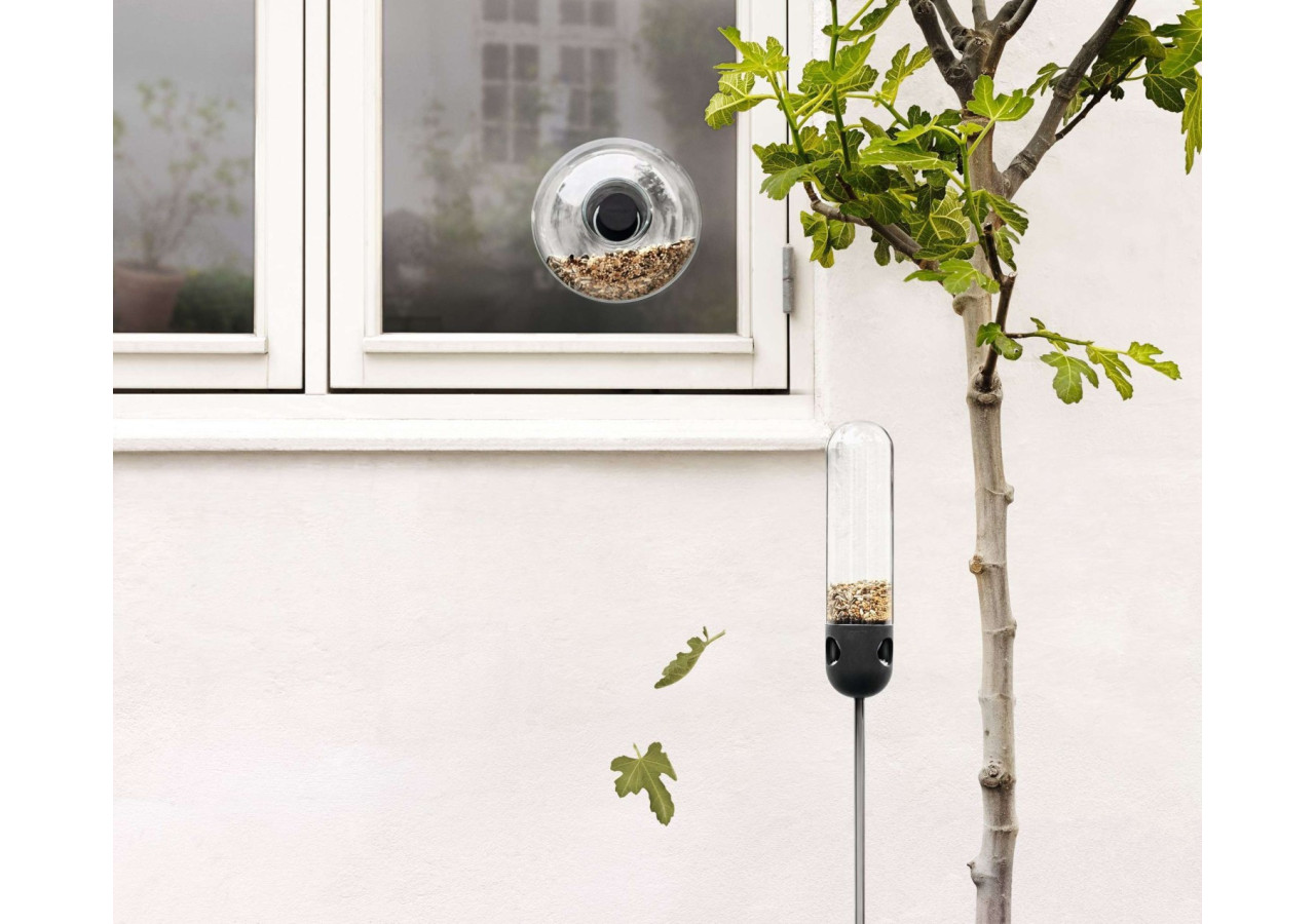 Mangeoire à oiseaux pour fenêtre - Grande taille 20 cm - ES 166225 - Eva Solo