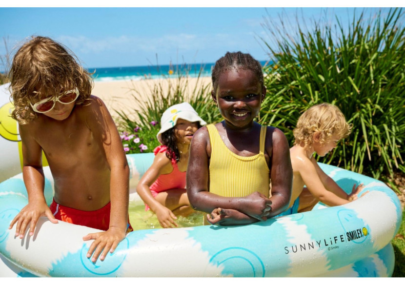 Piscine Sourire - Op inflatable en PVC durable - SL 057094 - Sunnylife