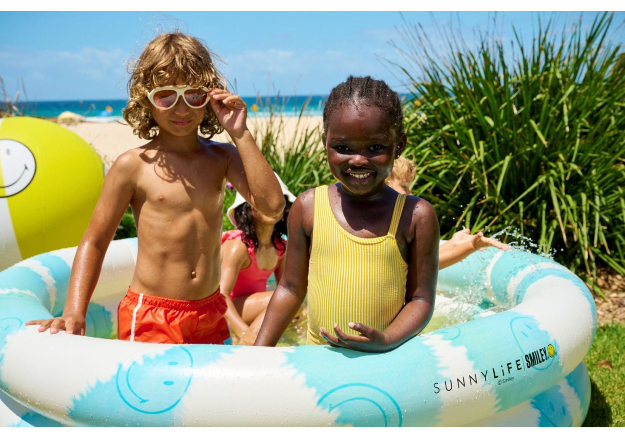 Piscine Sourire - Op inflatable en PVC durable - SL 057094 - Sunnylife