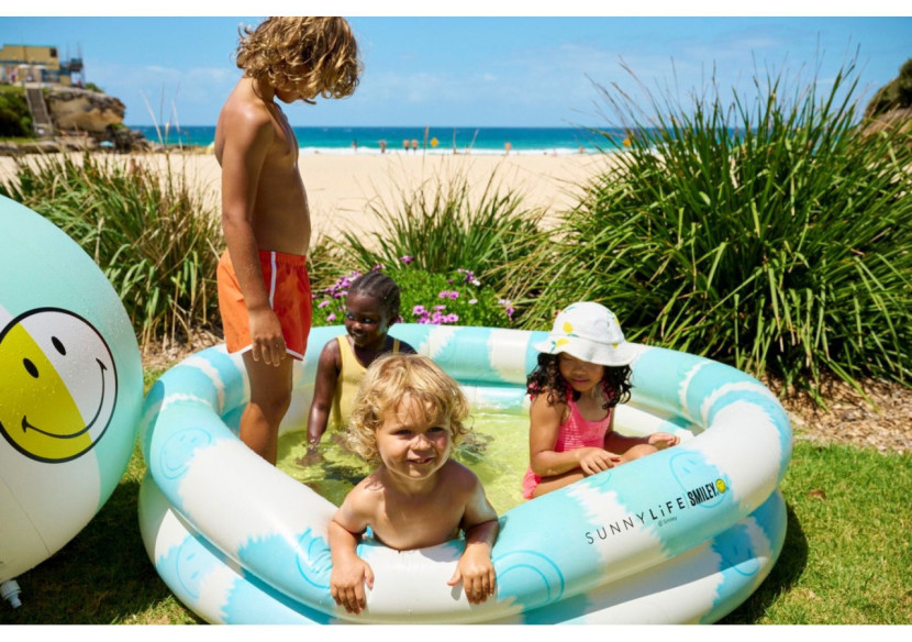 Piscine Sourire - Op inflatable en PVC durable - SL 057094 - Sunnylife