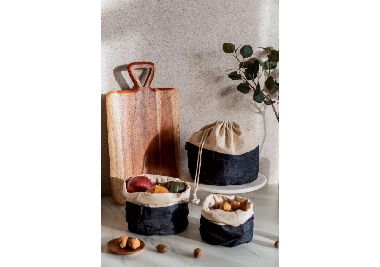 Sac de Conservation Bee's Wax - 16 cm en Jean - BW 742536 - Bee's Wax