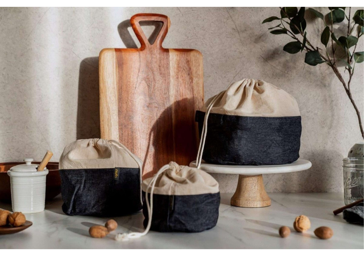 Sac de Conservation Bee's Wax - 16 cm en Jean - BW 742536 - Bee's Wax