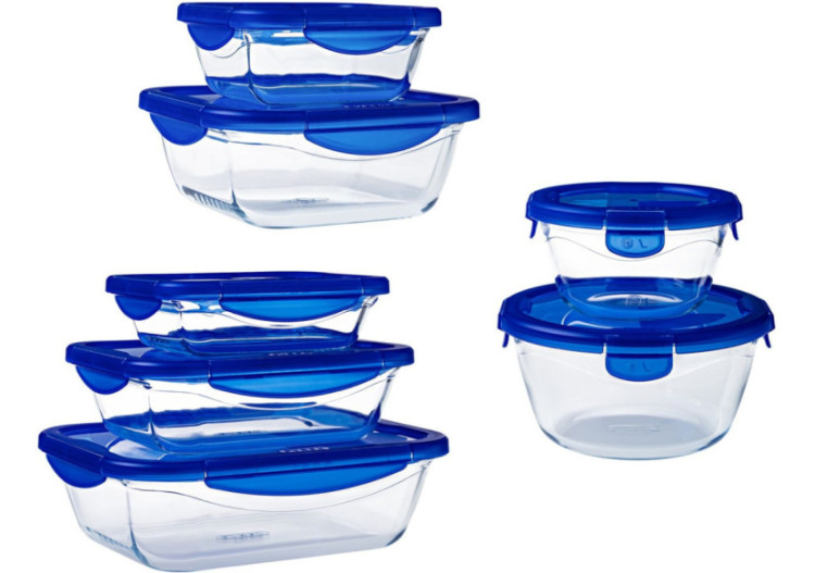 Set de Bols Cook & Go - 7 Pièces en Verre - PY 278027 - Pyrex