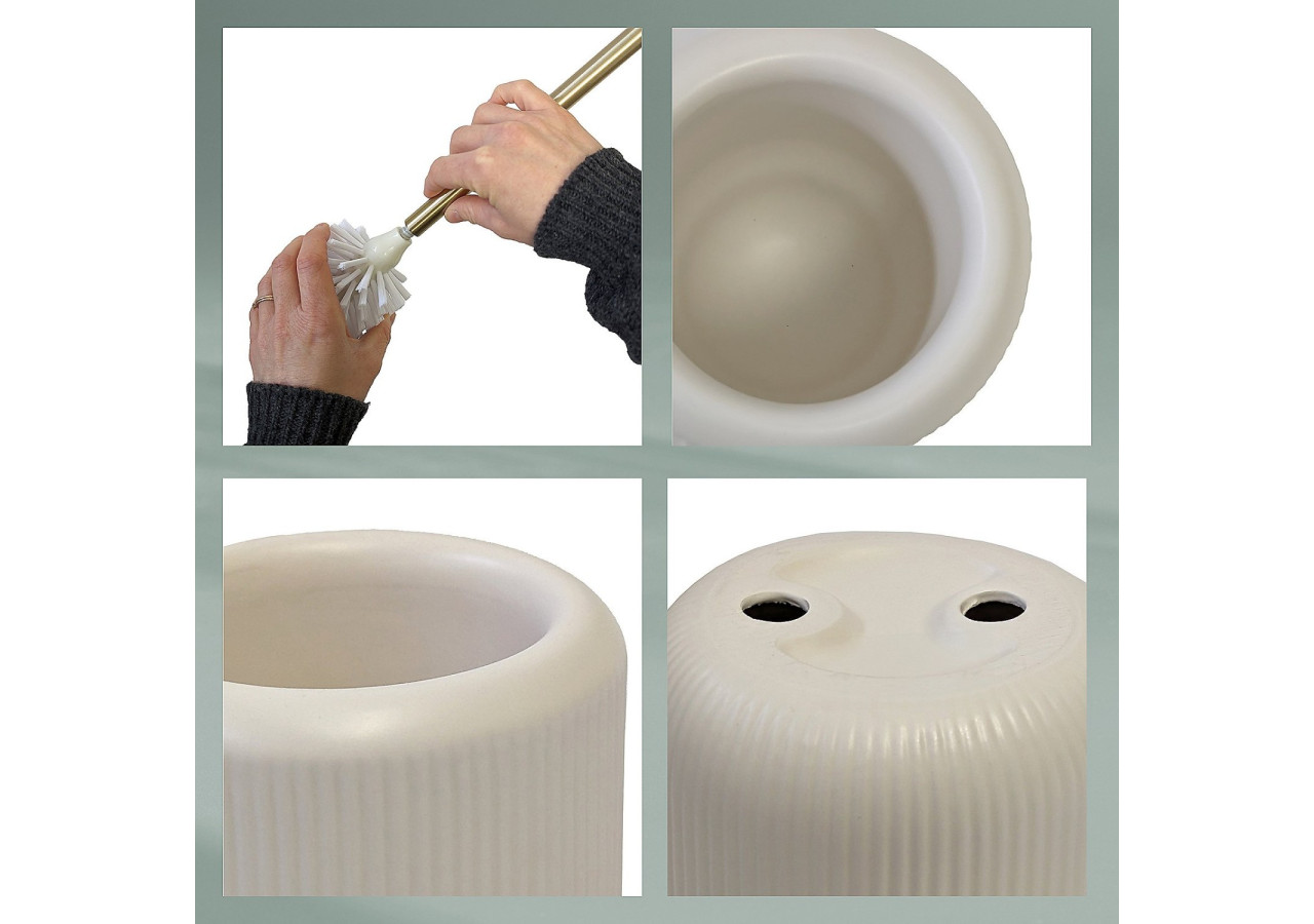 Porte-Brosse Toilette Adele - Élégance et Praticité - KE 237331 - Kela Badkamer