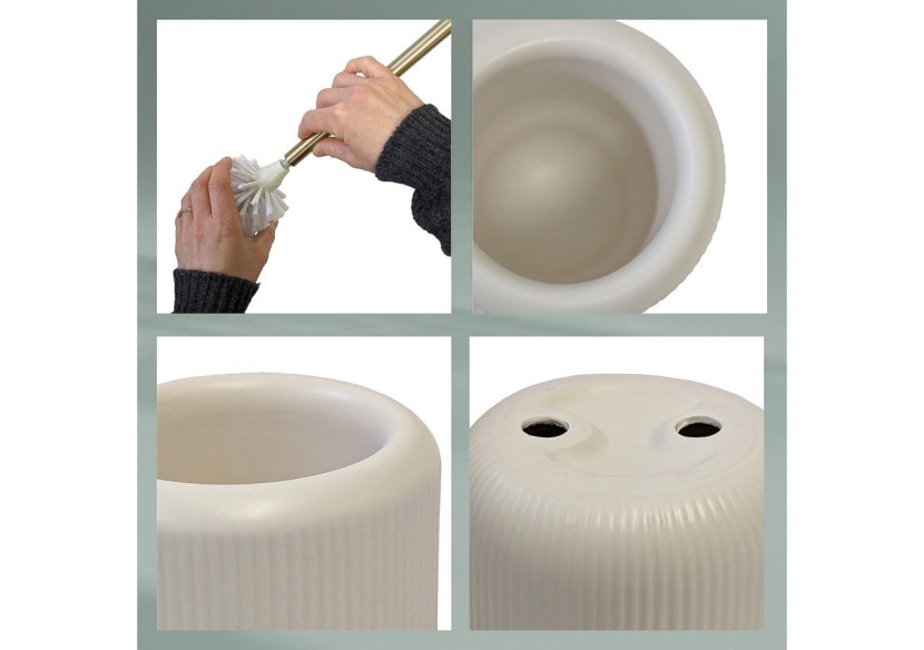 Porte-Brosse Toilette Adele - Élégance et Praticité - KE 237331 - Kela Badkamer Porte-Brosse Toilette Adele - Élégance et Praticité - KE 237331 - Kela Badkamer