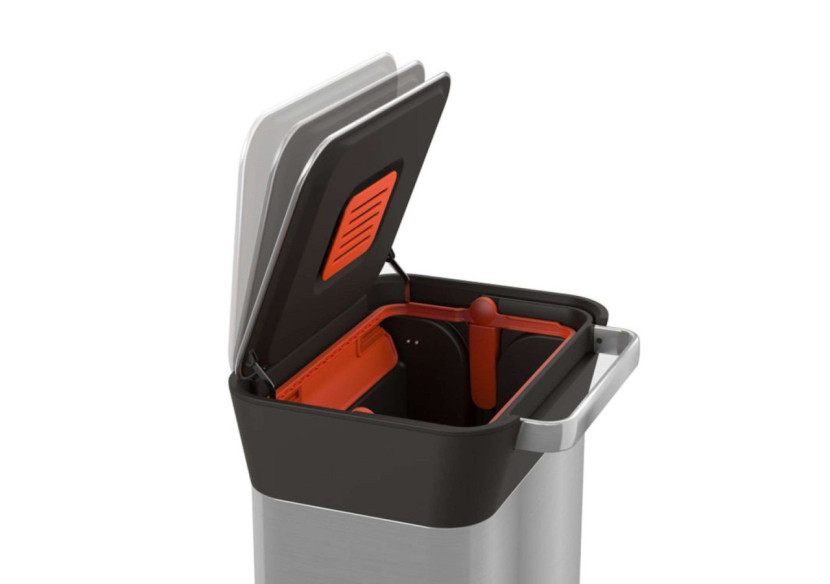 Poubelle Titan 30 Litres - Design Intelligent - JJ 300307 - Joseph Joseph Poubelle Titan 30 Litres - Design Intelligent - JJ 300307 - Joseph Joseph