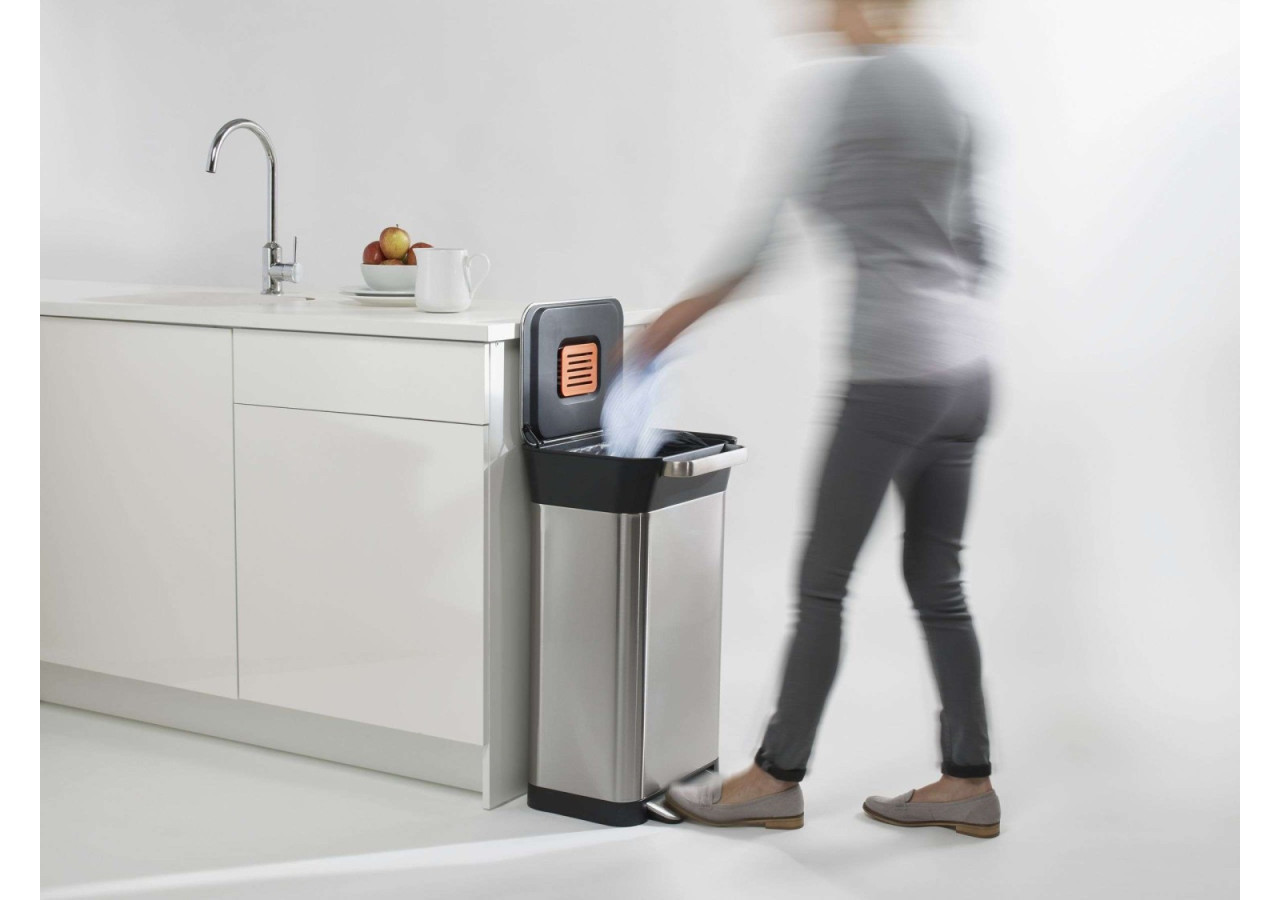 Poubelle Titan 30 Litres - Design Intelligent - JJ 300307 - Joseph Joseph