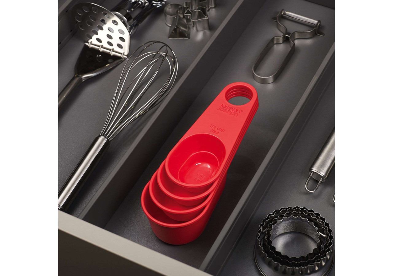 Set de Tasses Doseuses - 4 Pièces Pratiques - JJ 800203 - Joseph Joseph