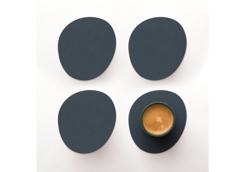 Set de 4 Sous-verres Ruca en Pierre - Élégance et Durabilité - VA 005831 - Vacavaliente