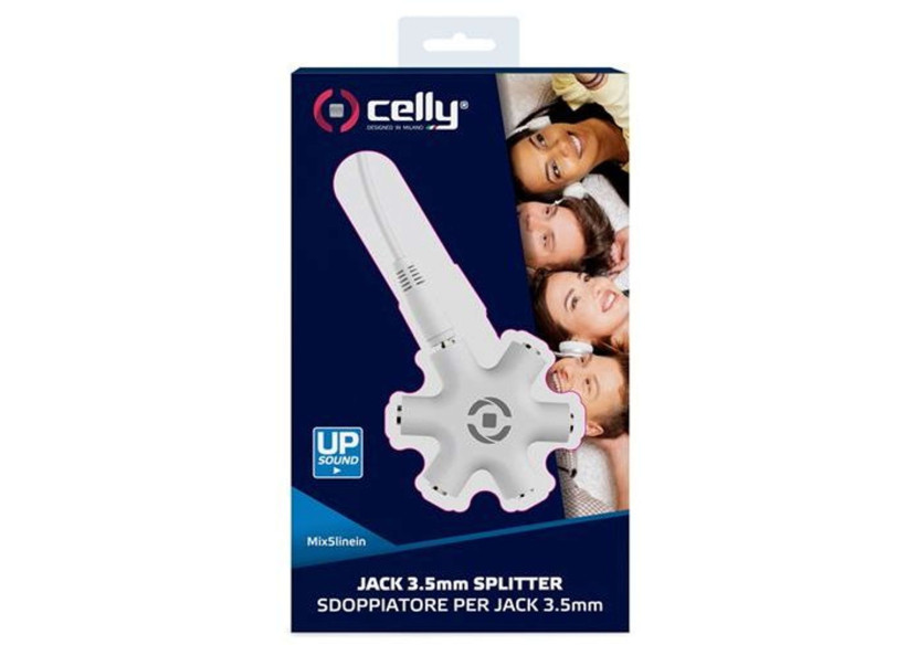 Diviseur Audio Mini Jack UpSound - Écoutez à Plusieurs - CE 751793 - Celly