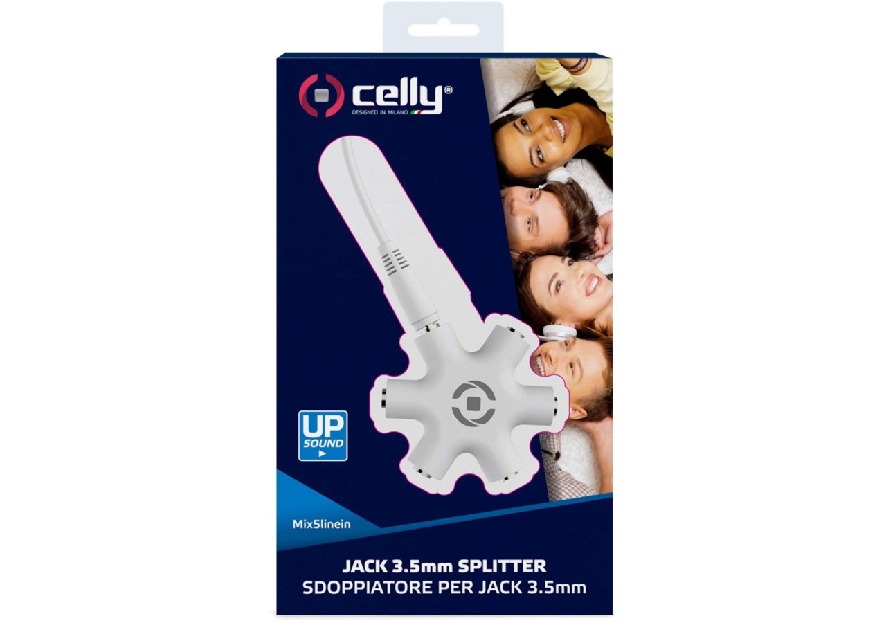 Diviseur Audio Mini Jack UpSound - Écoutez à Plusieurs - CE 751793 - Celly