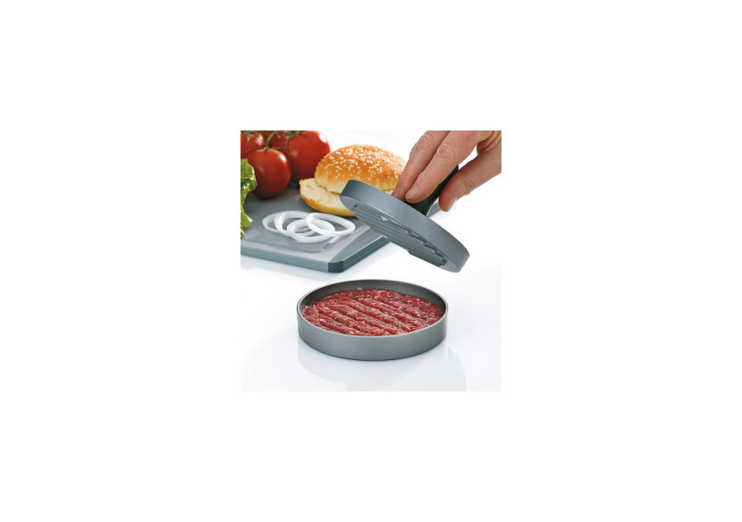 Presse à Hamburger Buffalo - 12 cm en Aluminium - KE 117152 - Kela Keuken Presse à Hamburger Buffalo - 12 cm en Aluminium - KE 117152 - Kela Keuken